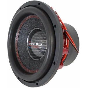 American Bass HAWK-1244 12" 1500W RMS Subwoofer - Dual 4 Ohm