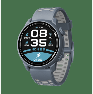 COROS PACE 2 Premium GPS Sport Watch - Silicone band Blue Steel
