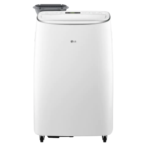 LG 3-in-1 Portable Air Conditioner - 14000 BTU (500 sq ft Coverage) - 44dB, Window Kit - White