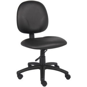 Scranton & Chaise pivotante de bureau en cuir rembourré Co Faux