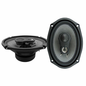 American Bass SQ-6x9 6x9" 3-Way 80W RMS Coaxial Speakers