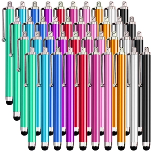 homEdge Stylus Pen, 40 Packs Stylus for Touch Screen, Compatible with iPad, iPhone, Smart Phone and Tablet