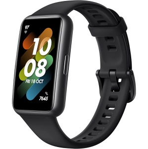 Huawei Band 7 Fitness Tracker with Heart Rate Monitor & Sleep Tracking – Connected GPS – Graphite Black