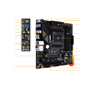 ASUS Micro-ATX AM4 Motherboards (TUF GAMING B550M-PLUS