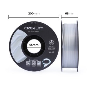 Creality CR-SILK PLA 3D Printer Filament 1.75 mm, 1 KG Spool (WHITE SILK)