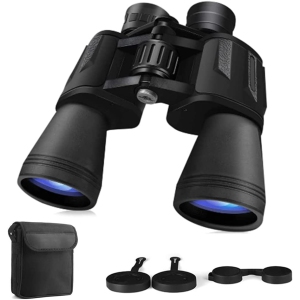 Binoculars for Adults 20X50 ,Compact Powerful HD Binoculars Telescope for Bird Watching, Stargazing, Traveling,Hiking,Camping and Hunting,With Mountable Camera Smartphone Ad