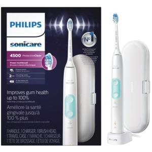 Brand New - Philips Sonicare 4500 Protective Clean- Power Toothbrush- Rechargeable Electric Toothbrush- White- HX6827/11