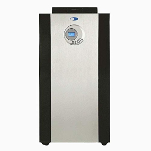 Whynter 2-in-1 Portable Air Conditioner - 14000 BTU (500 sq ft Coverage) - Remote - Platinum, Black
