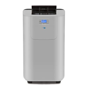 Whynter Elite 3-in-1 Portable Air Conditioner - 12000 BTU (400 sq ft Coverage) - Heat, Remote - Silver