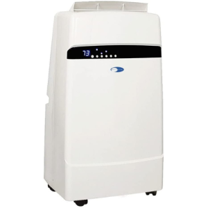 Whynter 3-in-1 Portable Air Conditioner - 12000 BTU (400 sq ft Coverage) - Heat, Remote - White