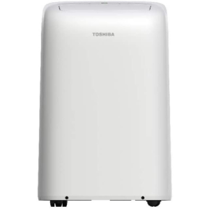 Toshiba 2-in-1 Portable Air Conditioner - 12000 BTU (350 sq ft Coverage) - Remote - Silver