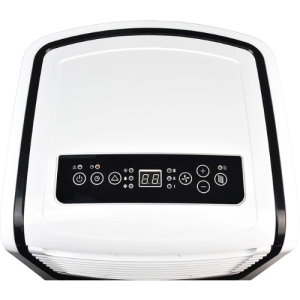 Honeywell 3-in-1 Portable Air Conditioner - (350 sq ft Coverage) - Remote - White, Black