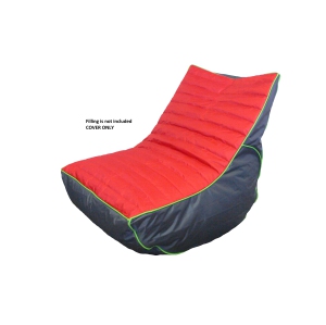 Boscoman - Jumbo Gaming Beanbag Lounger - Red/Anthracite COVER ONLY - 96018708
