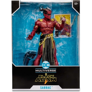 DC Multiverse Movie 10 Inch Action Figure Black Adam Mega - Sabbac