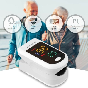 Blood Oxygen Saturation Monitor with Pulse Rate and Accurate Fast Spo2 Reading
