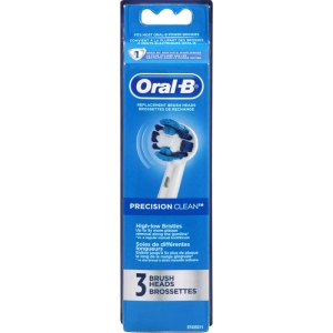 Oral-B Precision Clean - Electric Toothbrush Replacement Brush Heads Refill - 3 Count