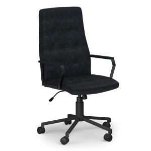 Foley Swivel chaise de bureau de l'ordinateur de direction réglable en bleu dérangé