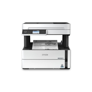 Epson WorkForce ST-M3000 Auto 2-Sided Printing USB White Black Inkjet Printer (C11CG93201)