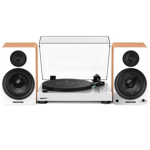 Fluance RT81 Elite High Fidelity Vinyl Turntable and Ai61 Powered 6.5" Stereo Bookshelf Speakers