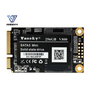 Vaseky Mini 1.8'' mSATA SSD 256G MLC Solid State Drive for Notebook Standrad mini-SATA256G Micron MLC Grain Solid State Drive