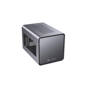 H.E. V8 Mini Gaming Computer Case Desktop PC Case Support 240mm Liquid cooler Support ITX/DTX Motherboard USB 3.0 *1 -Gray