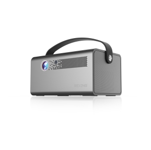 Rexing PV7 Pro Smart DLP Projector 600ANSI with 3D Projection, Wi-Fi, Bluetooth - Gray