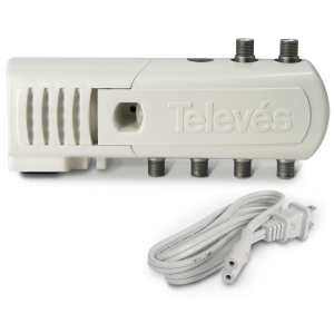 Televes 552380 TV Antenna Domestic Distribution Amp 5-Port with LTE Filtering