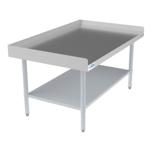 Koolmore 30x48 Heavy Duty 16-Gauge Stainless Steel Equipment Stand in Silver