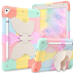 iPad 9th Generation Case, iPad 8th/7th Generation Case iPad 10.2 Case, iPad Air 3 Case [Pencil Holder] Kids Camo Case for iPad 10.2" Shockproof Protective Cover