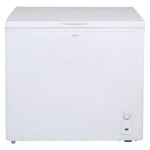 Koolatron Large Chest Freezer 7.0 cu ft (195L), White, Energy-Efficient Manual Defrost, Flat Back