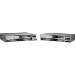 Cisco Catalyst 9200L - Network Advantage - switch - L3 - 48 x 10/100/1000 + 4 x Gigabit SFP (uplink) - rack-mountable(C9200L-48T-4G-A)