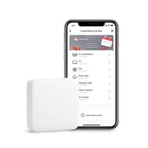 SwitchBot Hub Mini | Smart Remote - IR Blaster, Link SwitchBot to Wi-Fi (Support 2.4GHz), Control TV, Air Conditioner, Compatible with Alexa, Google Home, IFTTT