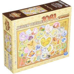 Ensky Jigsaw Puzzle 108 Pieces - Pokemon Stamp Art