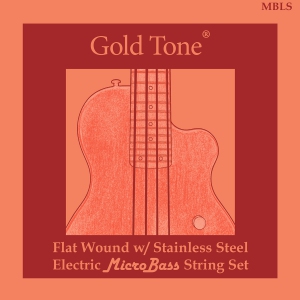 Gold Tone MBLS MicroBass LaBella Flat Wound Strings