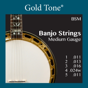 Gold Tone Banjo Strings Medium Gauge