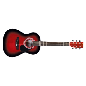Denver Acoustic Guitar - 3/4 Size - Red