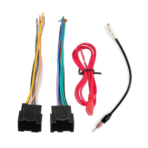 Car Radio Stereo Wire Harness Cable + Antenna Adapter Plug for GMC Chevy Express Savana Buick 2006-2017 Models