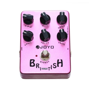 Joyo Technologies Guitar British Sound Amplifier Effect Pedal Purple