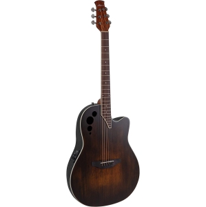 Applause Guitars MS Steel String Acoustic / Electric Guitar, Vintage Varnish Satin