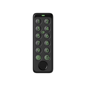 SwitchBot Keypad Touch for SwitchBot Lock | Fingerprint Keyless Home Entry, IP65 Waterproof, Supports Virtual Passwords for Home Security