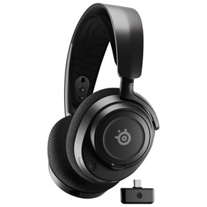 SteelSeries Arctis Nova 7 Wireless Gaming Headset for PC / PS4 / PS5 / Nintendo Switch - Black
