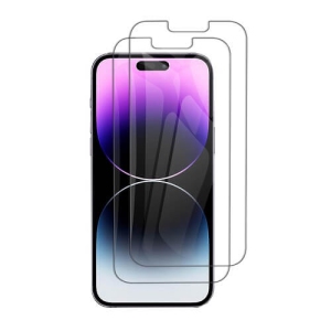 [2 PACK] Apple iPhone 14 Plus / 14 Pro Max / 13 Pro Max / 12 Pro Max Screen Protector 9H Hardness Tempered Glass Screen Protector LCD Flim Guard - Case Friendly