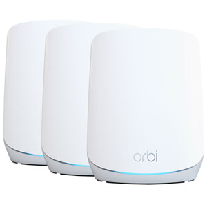 NETGEAR Tri-Band AX5400 Whole Home Mesh Wi-Fi 6 System (RBK763S)
