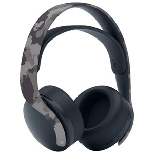PlayStation PULSE 3D Wireless Gaming Headset for PS4 / PS5 - Grey Camo