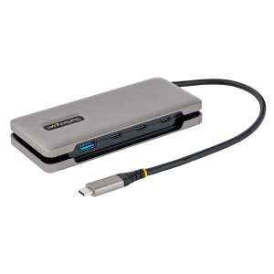 4-Port USB-C Hub, 1x USB-A and 3x USB-C Ports-(HB31CM1A3CB)