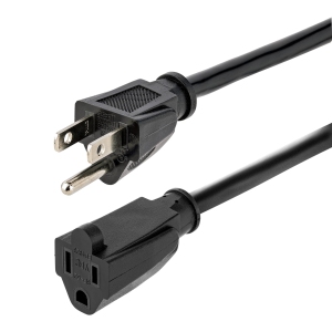 15FT POWER EXTENSION CORD 5-15P TO 5-15R-(HX-15F-POWER-CORD)
