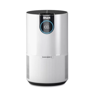 Shark Air Purifier With Nanoseal Hepa, Cleansense Iq, Odor Lock, Cleans Up To 500 Sq. Ft, White, Hp102