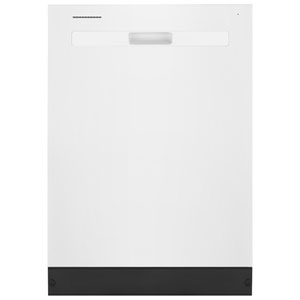 Whirlpool 24" 55dB Front-Control Heated Dry Dishwasher ENERGY STAR (WDP540HAMW) - White