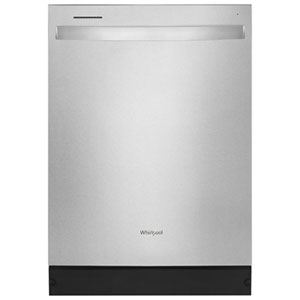 Whirlpool 24" 55dB Front-Control Heated Dry Dishwasher ENERGY STAR (WDT540HAMZ) - Fingerprint Resistant Stainless Steel
