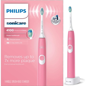 Philips Sonicare ProtectiveClean 4100 Rechargeable Electric Toothbrush (Pink) - Open Box
